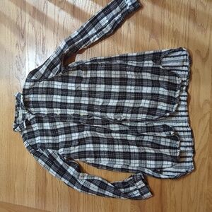 Anthropologie Flannel Plaid Shirt